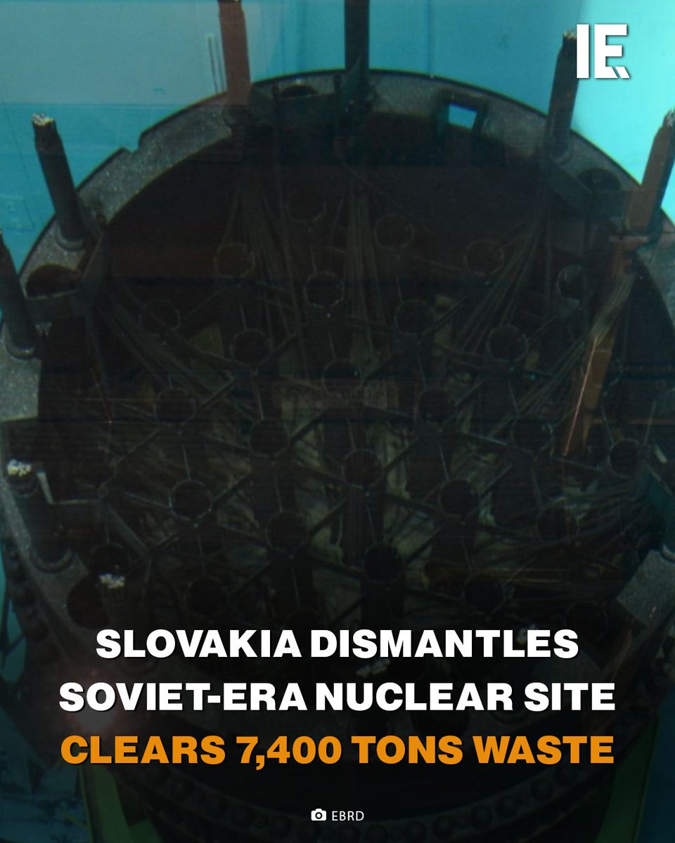 IntEngineering's tweet image. Robots, wet and dry cutting tools, and 13 years of prep. Slovakia dismantled two of Bohunice’s Soviet‑era reactors. bit.ly/40yAya6