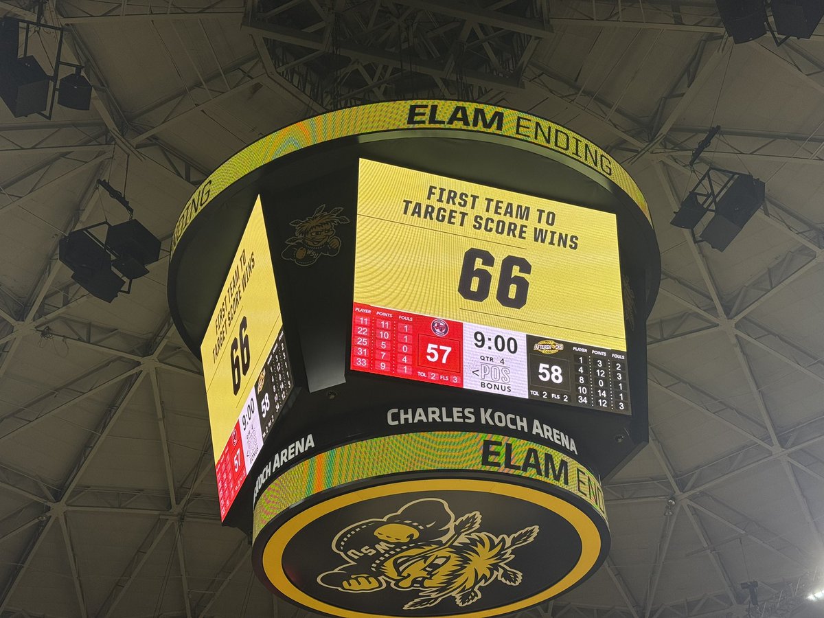 KWCHRachelH's tweet image. Elam Ending has arrived! First 66 moves on to the final four.