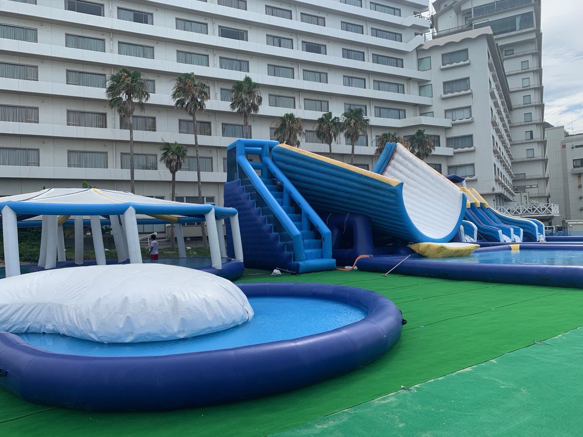 JLL813_'s tweet image. #びしょ濡れスポット ③
/
千葉県勝浦市
「勝浦ウォーターアイランド」
\
水上のOn the Sea、陸上のOn the Beach
2つのアトラクション!
小さいお子様は砂浜に設置されたプールなどが楽しめます✨
詳しくはこちらをご確認ください。
🔗katsuura-kankou.net/waterisland/
#JLL813 #chilltown813