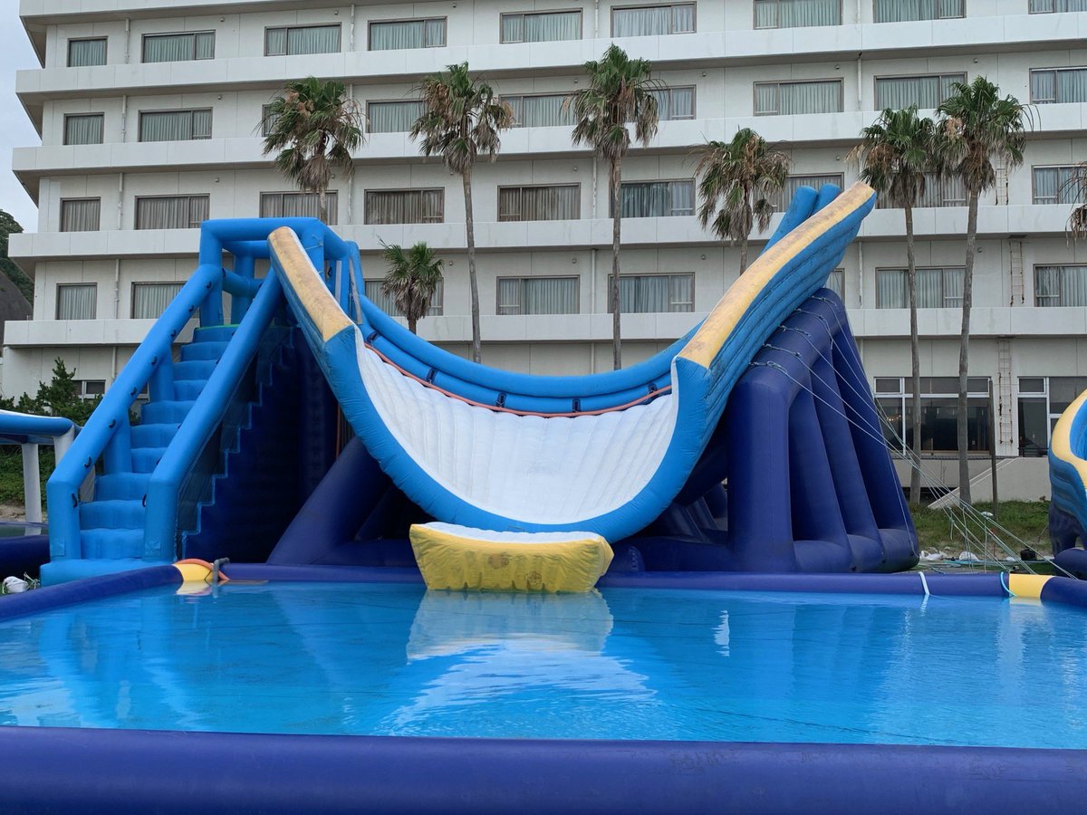 JLL813_'s tweet image. #びしょ濡れスポット ③
/
千葉県勝浦市
「勝浦ウォーターアイランド」
\
水上のOn the Sea、陸上のOn the Beach
2つのアトラクション!
小さいお子様は砂浜に設置されたプールなどが楽しめます✨
詳しくはこちらをご確認ください。
🔗katsuura-kankou.net/waterisland/
#JLL813 #chilltown813