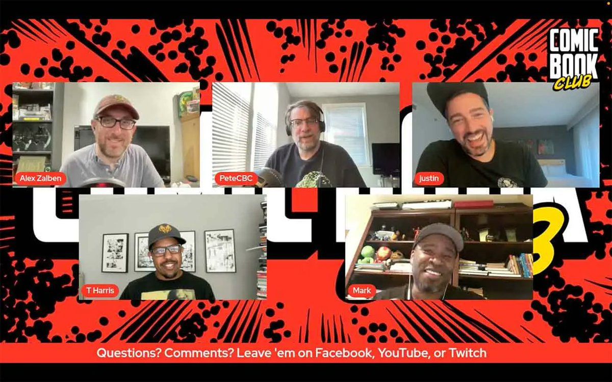 comicbooklive's tweet image. Comic Book Club: Todd Harris, Mark Morales, Ed Kuehnel, Dingo Doodles, Felix Irnich, And Avery Howett comicbookclublive.com/2025/07/22/com…