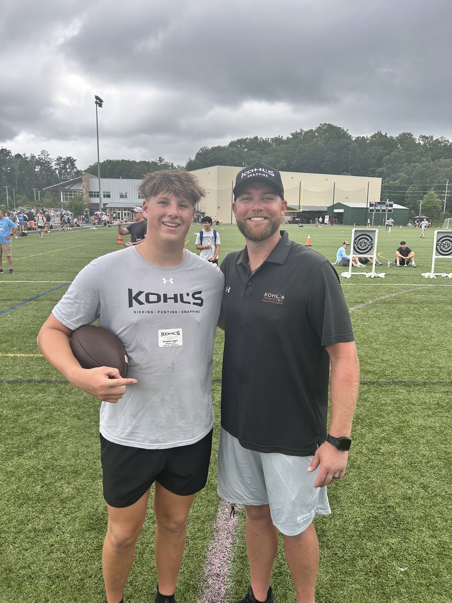 Braylon Logan (@braylon_logan) on Twitter photo Thank you <a href="/KohlsSnapping/">Kohl's Snapping Camps</a> for the invite to compete among the best long snappers in the country. On Saturday I charted 4th in the 2027 class and 13th overall. On Sunday I was the first snapper to win the knock out challenge qualifying as a finalist. In the finals, I was the only Thank you <a href="/KohlsSnapping/">Kohl's Snapping Camps</a> for the invite to compete among the best long snappers in the country. On Saturday I charted 4th in the 2027 class and 13th overall. On Sunday I was the first snapper to win the knock out challenge qualifying as a finalist. In the finals, I was the only