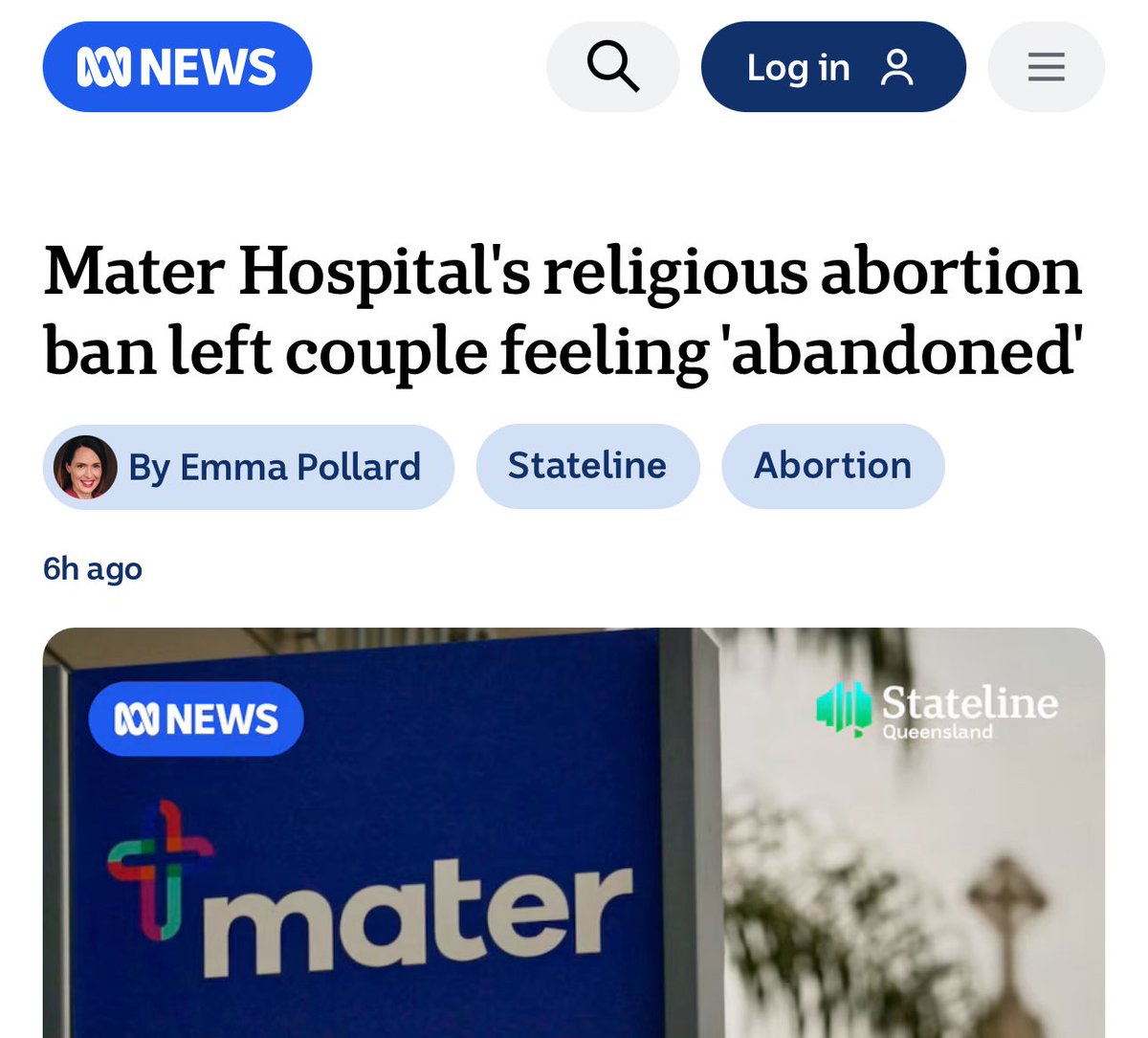 Catholic hospitals like The Mater are a safe haven for doctors, nurses and midwives who don't want to kill babies right up until birth but if <a href="/abcnews/">ABC News</a> gets its way, their campaign with abortion activist organisations and pro-abortion academics will succeed in eliminating freedom