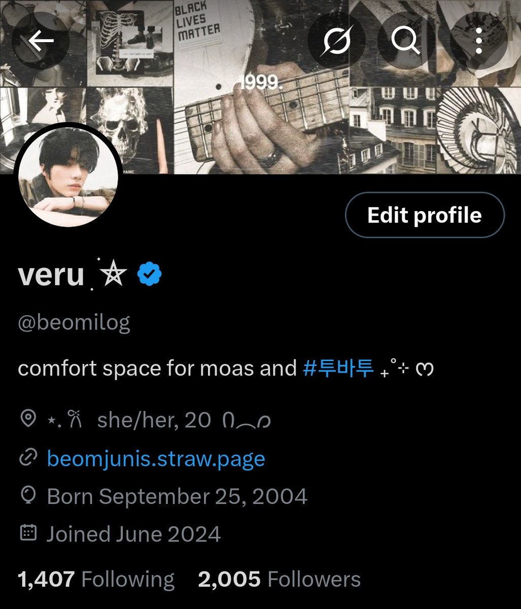 beomilog's tweet image. HAPPY 2K FOLLOWERS! 🧸🤍🪽
thank you so much for all the good moments, memories, and amazing friends i've made here. i'm so grateful to have become a moa and to have the chance to meet such incredible people. it makes me really happy to come here every day! ♡