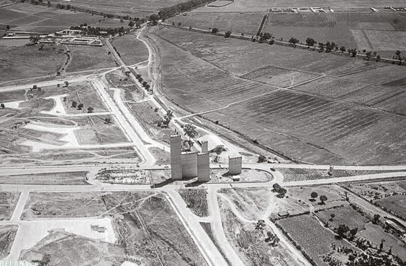 #ZCN | Para el año 1957 así lucía Ciudad Satélite, en su momento un proyecto a futuro para ser habitado.