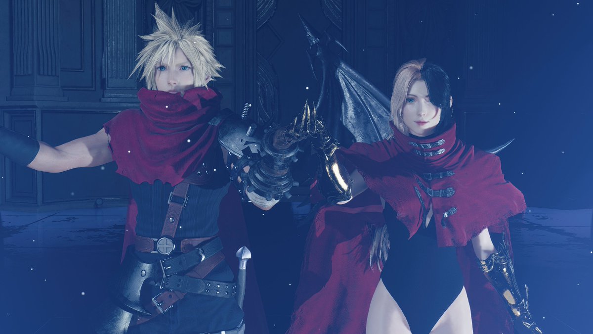 VxSapphire's tweet image. I got a comment that Aerith's mod would look good with KH Cloud and right they were. Right. They. Were.