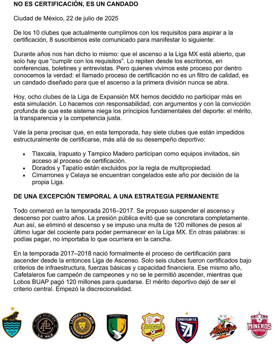 ElDeLaSegunda's tweet image. No seamos cómplices de una Farsa.

#PorElAscensoMX
