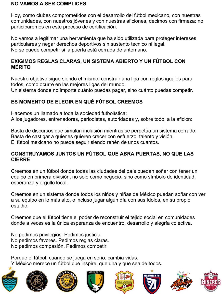 ElDeLaSegunda's tweet image. No seamos cómplices de una Farsa.

#PorElAscensoMX