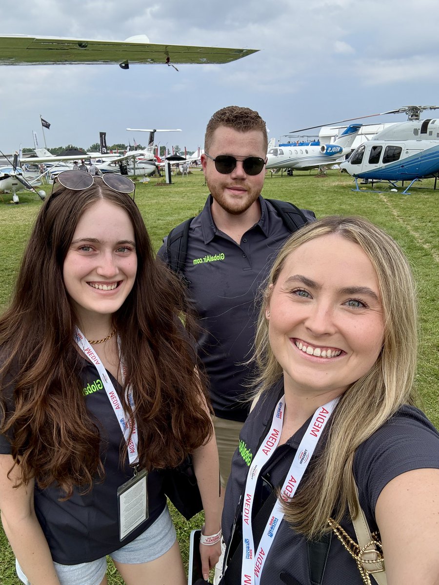 GlobalAir's tweet image. Your GlobalAir.com team is at AirVenture and we are got our exploring on today! Follow our time in OshKosh on all our social platforms! ✈️🛩️🛫🚁

#OSH25 #oshkosh #airventure #globalaircom