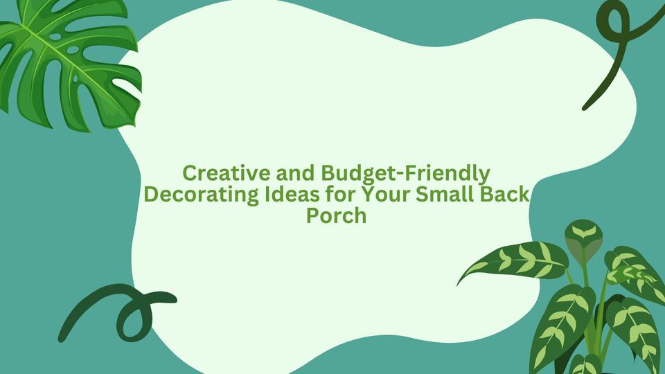 printervalshop's tweet image. Creative and Budget-Friendly Decorating Ideas for Your Small Back Porch 

Read More: printerval.com/decorating-ide…

#printerval #printervalonline