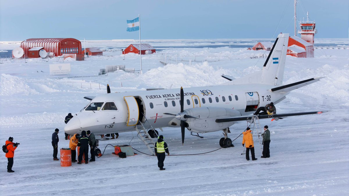 La Fuerza Aérea Argentina realiza la primera operación en invierno con Saab 340 #operacioninvierno <a href="/Saab/">Saab</a> <a href="/FuerzaAerea_Arg/">FuerzaAéreaArgentina</a> 
pucara.org/post/la-fuerza…