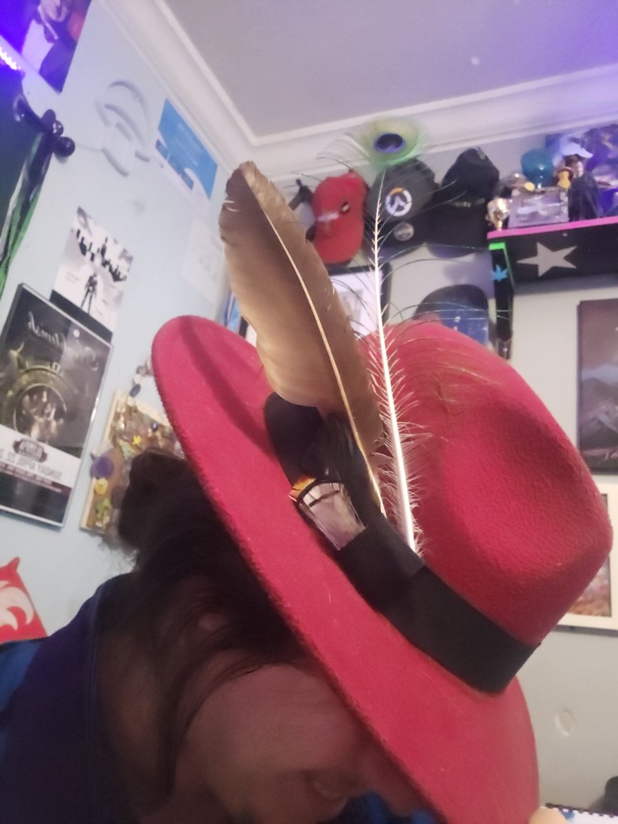 SennaLunaTweet's tweet image. The unapologetic silliness of my hat grows~