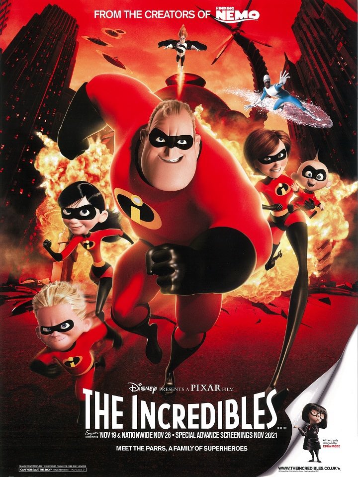 CJRealHoops1's tweet image. They say the new Fantastic Four movie is set in “a vibrant 1960s-inspired, retro-futuristic world!”
I’m like, so… it’s literally the world of The Incredibles?