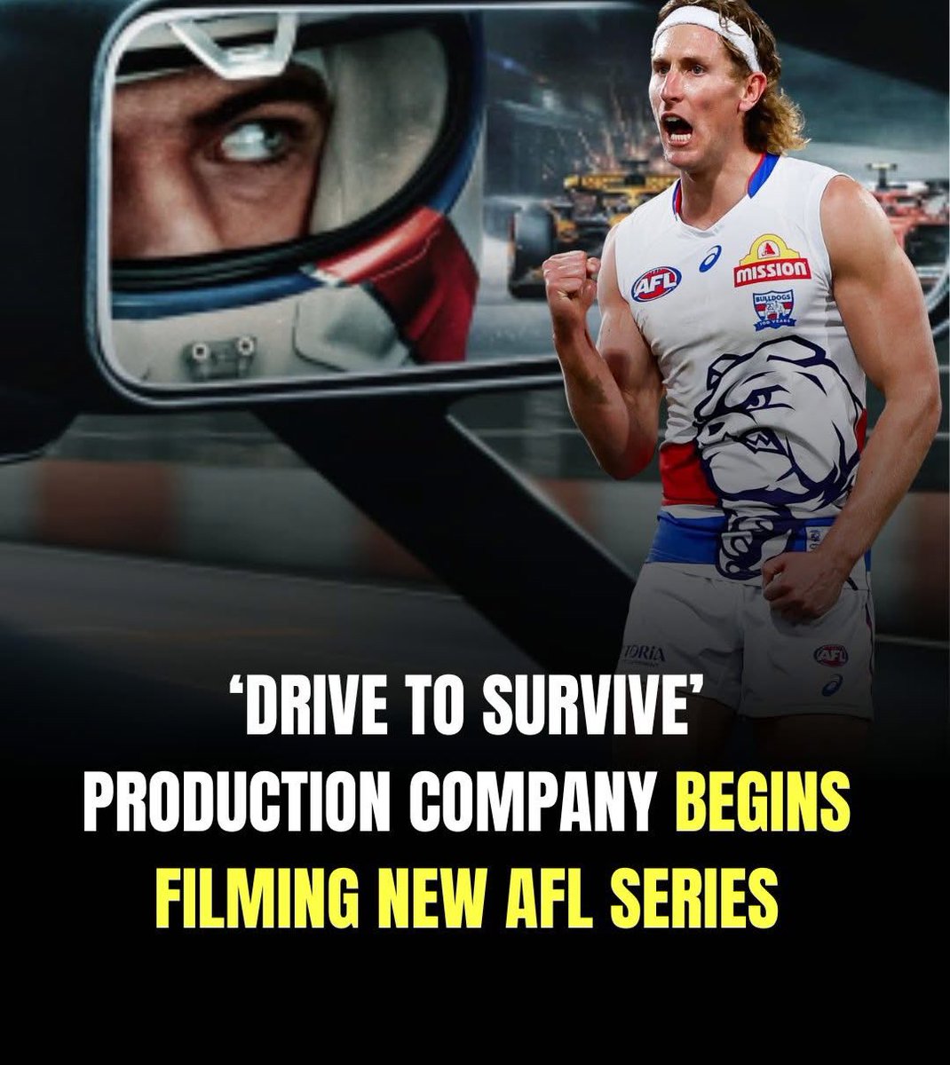 JillMarinelli1's tweet image. Box to Box Films, the team behind the hit documentary Drive to Survive, has begun production on a new AFL series, with clubs including Fremantle, GWS, the Western Bulldogs, Gold Coast, and Brisbane Lions reportedly opening their doors to cameras.
The series will spotlight the…