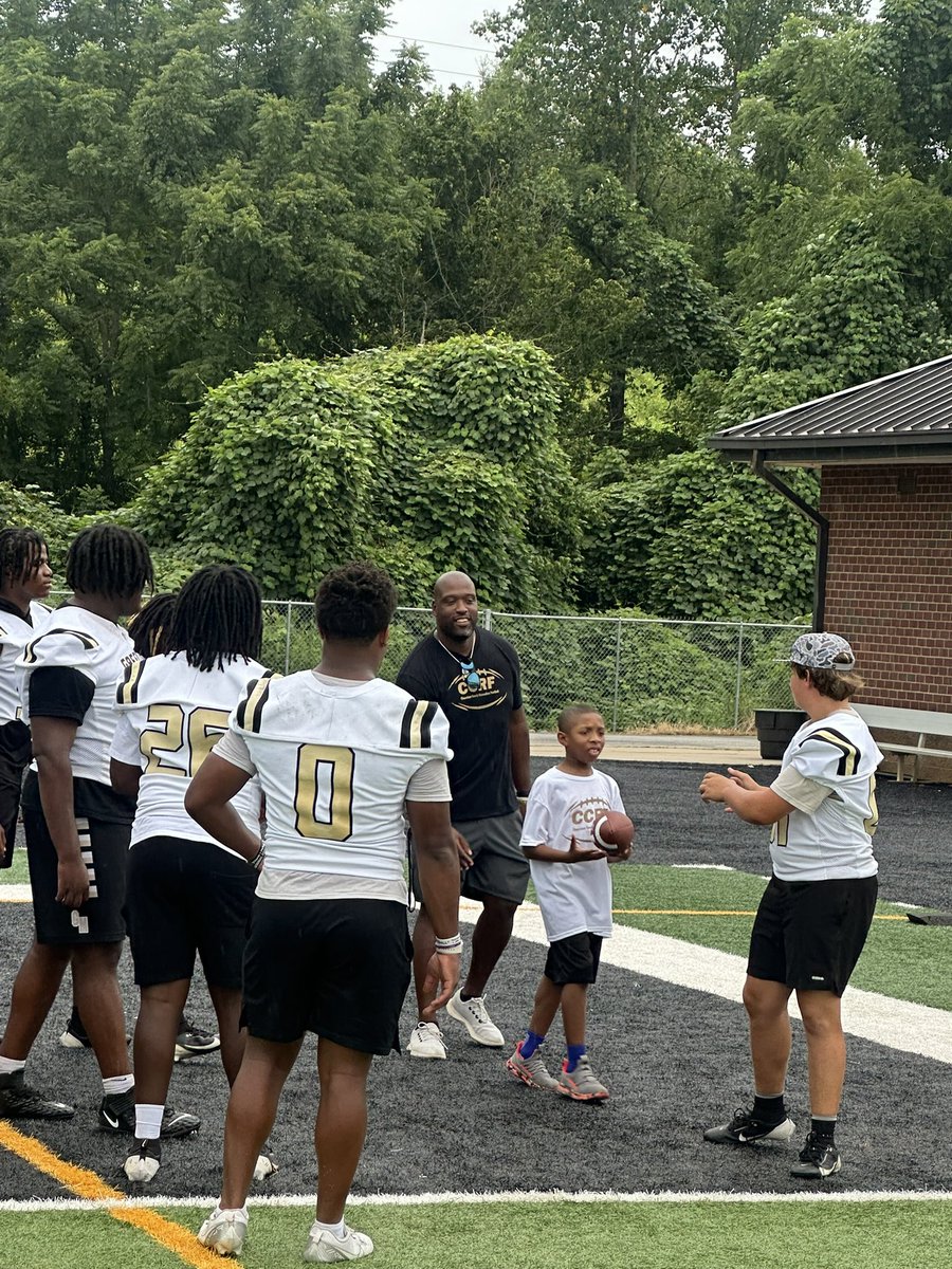 Few More pics from Cherokee County Recreation Football Mega Camp #FutureStars