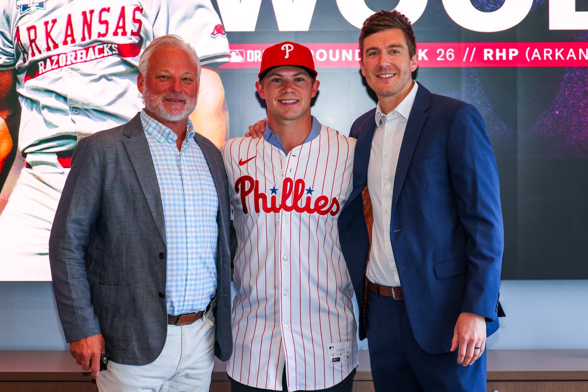 Bringin’ the Wood to Philly 🪵 

Congrats <a href="/GageWood_14/">Gage Wood</a> on signing with the Philadelphia Phillies!

#FrontlineFamily #RingTheBell