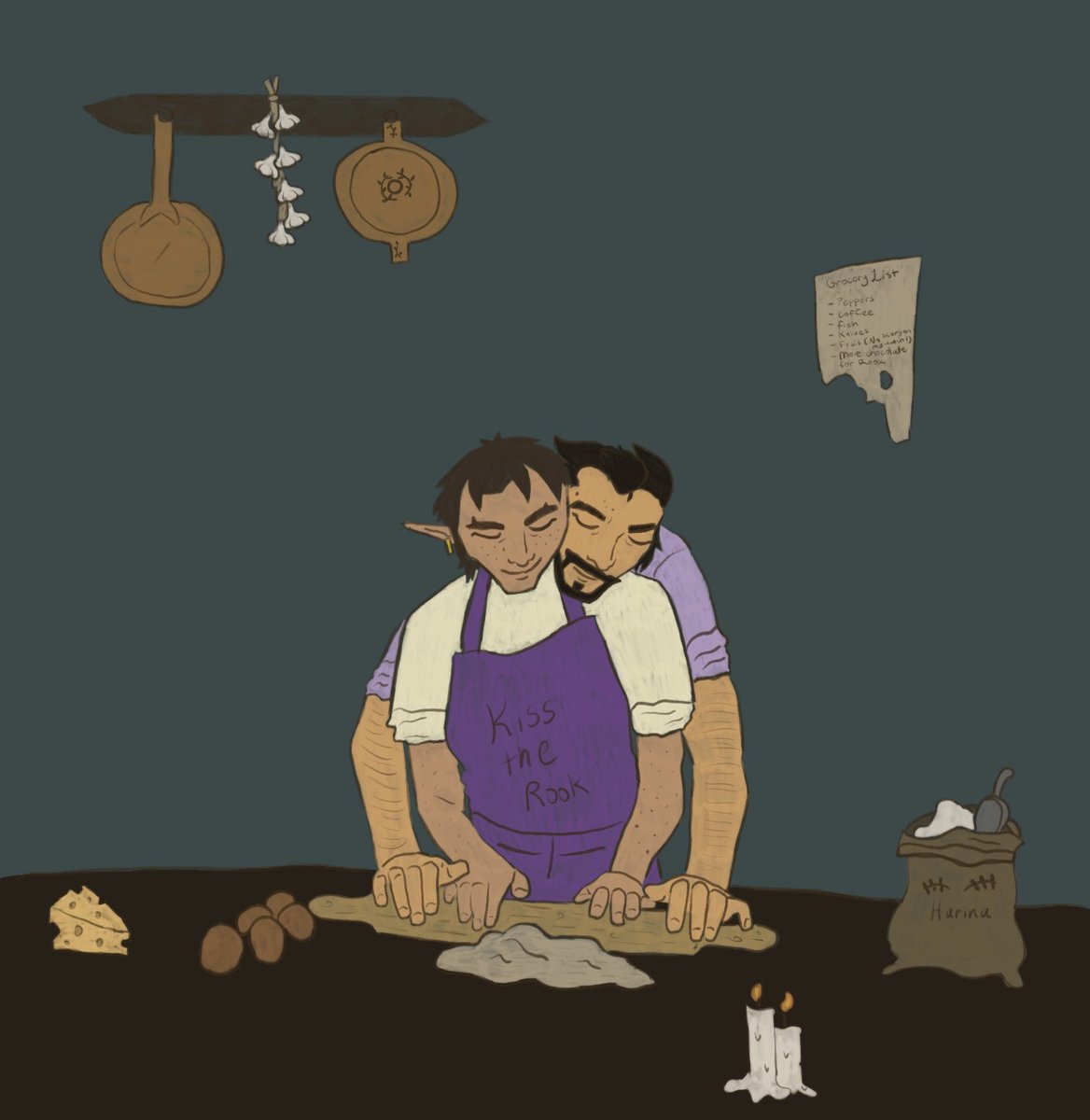 hannah_duhe's tweet image. Prompt 3 - Cooking
Rook is allowed in the kitchen if he behaves
#lucanisweek2025 #Lucanisdellamorte #lucanisweek #rook
#rookanis