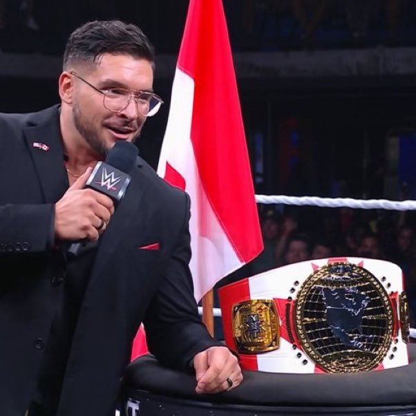_PWChronicle's tweet image. The new NXT North American Championship is truly beautiful.
Thank you, @OfficialEGO. 🇨🇦❤️
#WWENXT