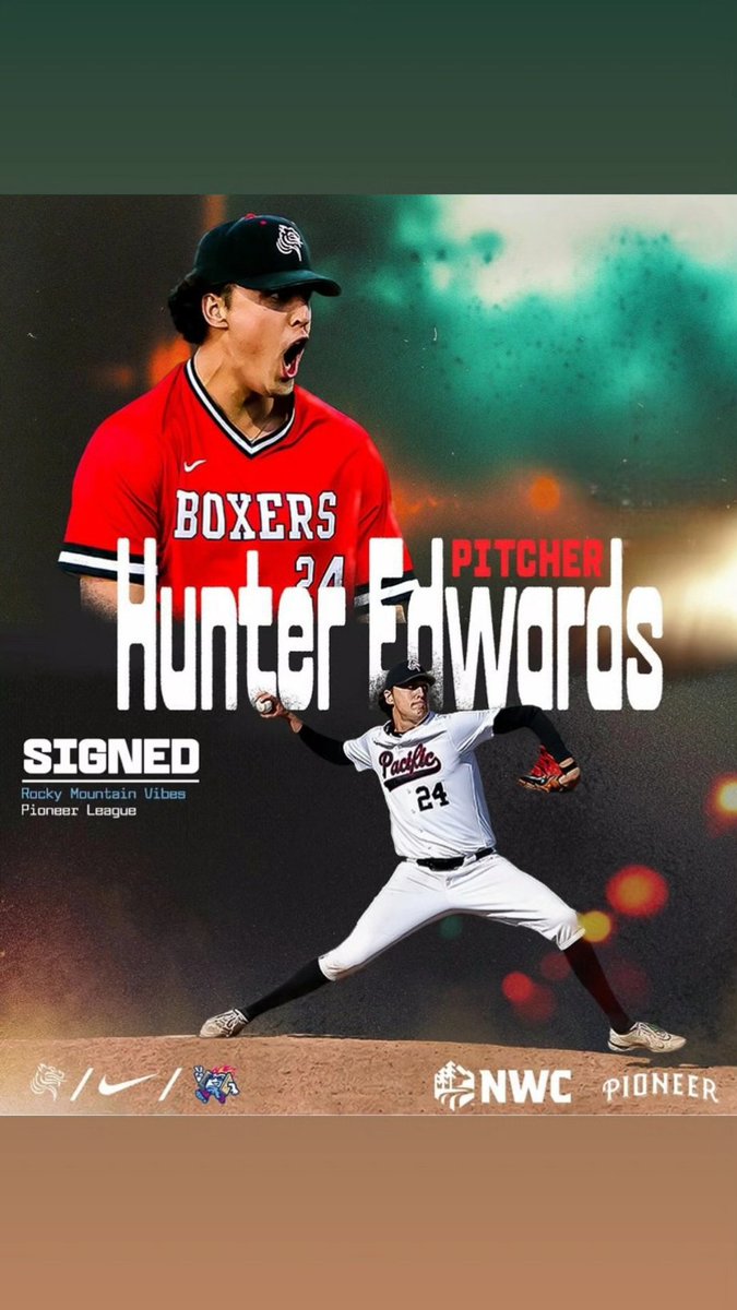 Hard work pays off. <a href="/hedwards_24/">Hunter Edwards</a> is proof that if you want it bad enough and you work hard enough you can reach new heights. Vibes are good as he is selected to play for the Rocky Mountain Vibes for the Pioneer League. Get after it kid. Everyone's path is different.