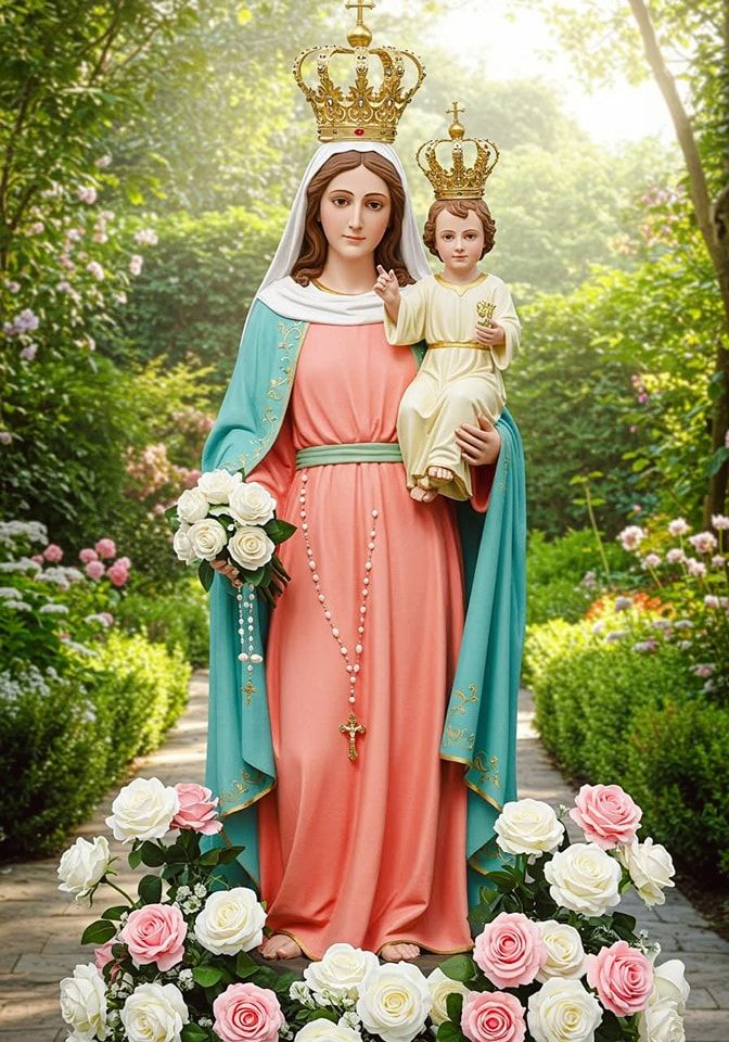 CatholicQuote12's tweet image. Mother Mary, full of grace,
Lead me along the path of truth and love.
Help me to follow your example of humility,
And always say “yes” to God’s will. Amen.