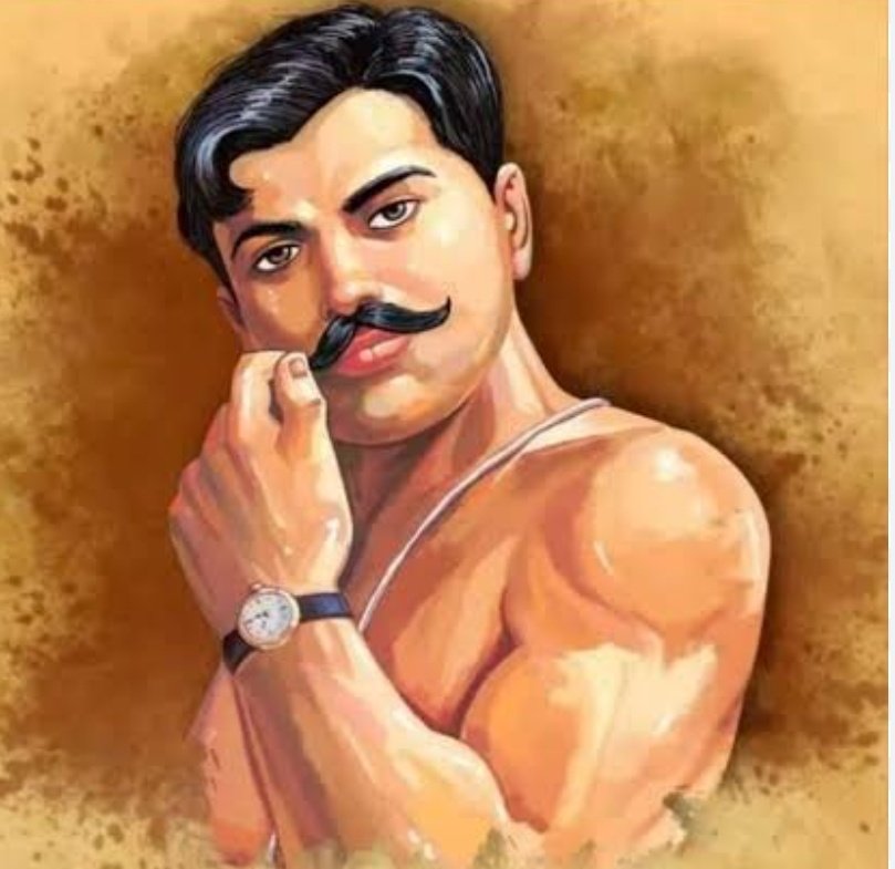 TarkYukt's tweet image. Chandra Shekhar Azad the lionhearted Brahmin who picked up the gun & placed himself between our people and British atrocities.
He fought for the freedom of the Great Chamar, the Dom Raja, and every soul who dared to dream of Swaraj
A man who chose every Indian over himself…