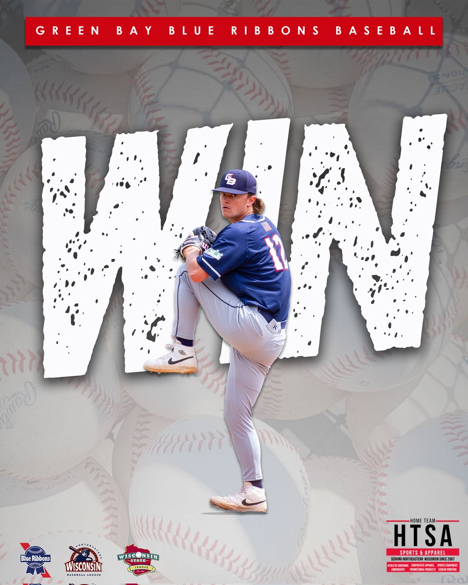 Ky Mueller and Matthew Eberhardt combined to hold Greenville to just one run on Tuesday night, and Dawson Schmidt went 3-for-5 with a home run as the Blue Ribbons defeated the Stars 5-1. #blueribbonsbaseball
