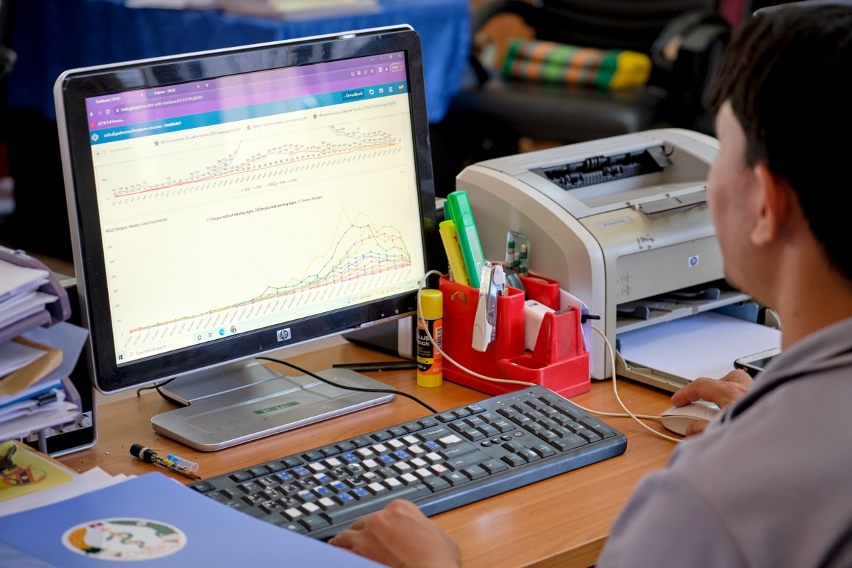 WR_LaoPDR's tweet image. Effective #outbreak action requires evidence
Great seeing WHO support improve use of surveillance, lab, hospital, community & online data in 🇱🇦 to assess public health risks - enabling faster detection & response
So far in 2025, we’ve supported 7 multi-source assessments🦠☑️