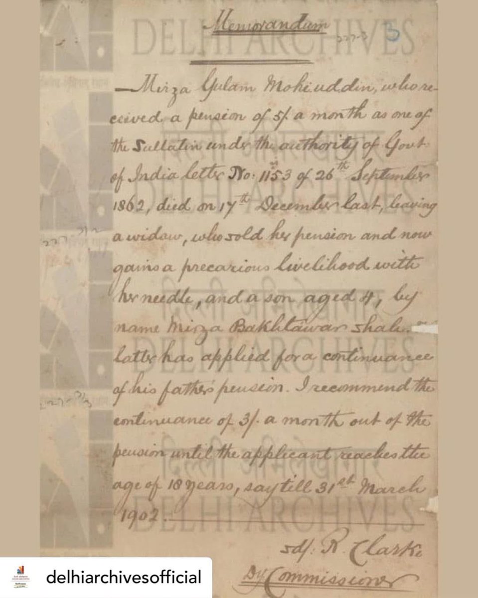 iamrana's tweet image. I found documents in Delhi Archive which corroborate Khwaja Hasan Nizami's accounts in The Begumat ke Aansoo, translated by me as Tears of The Begums.
One rather pathetic story is of an orphan prince and his Eid. The mother unable to give the child what he wants after the…