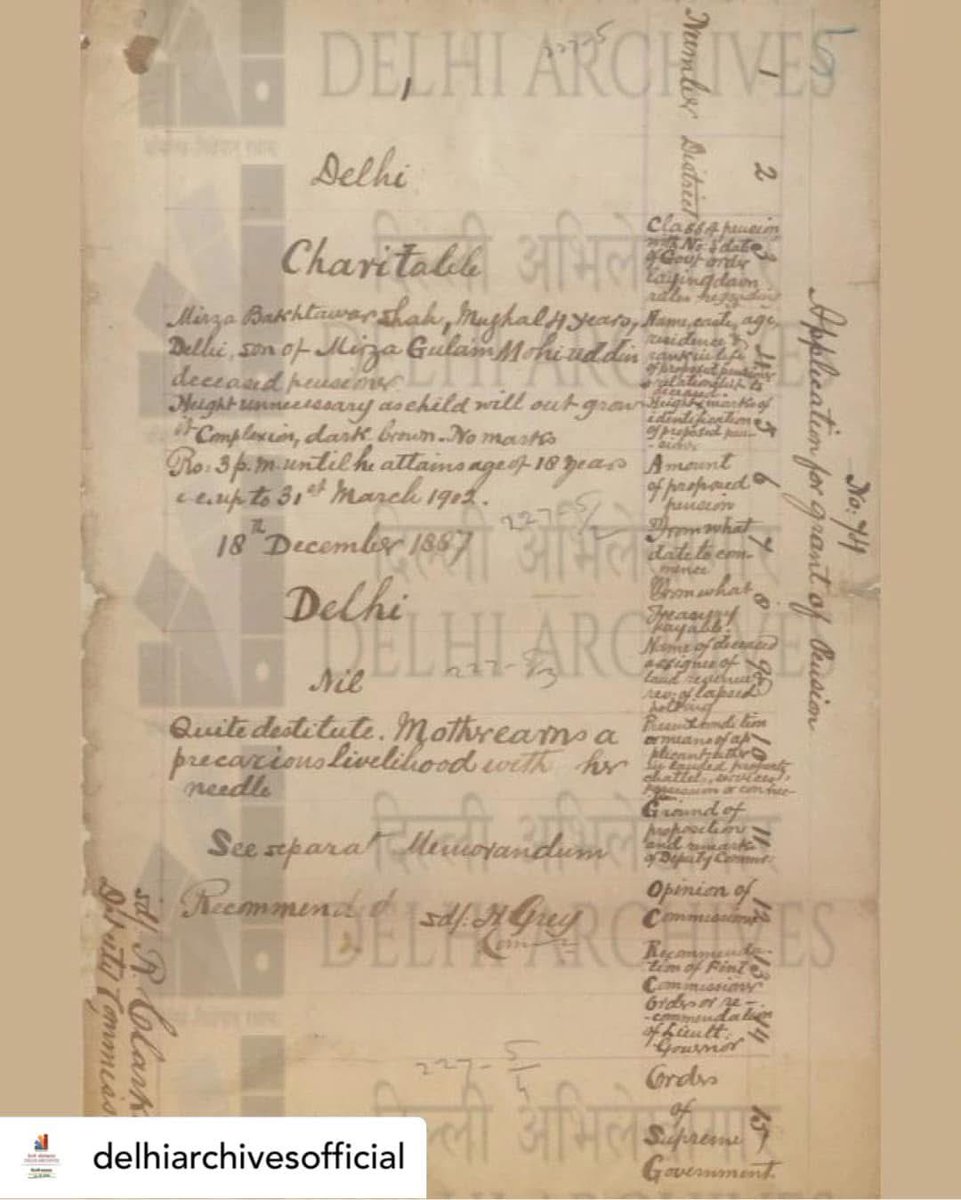 iamrana's tweet image. I found documents in Delhi Archive which corroborate Khwaja Hasan Nizami's accounts in The Begumat ke Aansoo, translated by me as Tears of The Begums.
One rather pathetic story is of an orphan prince and his Eid. The mother unable to give the child what he wants after the…