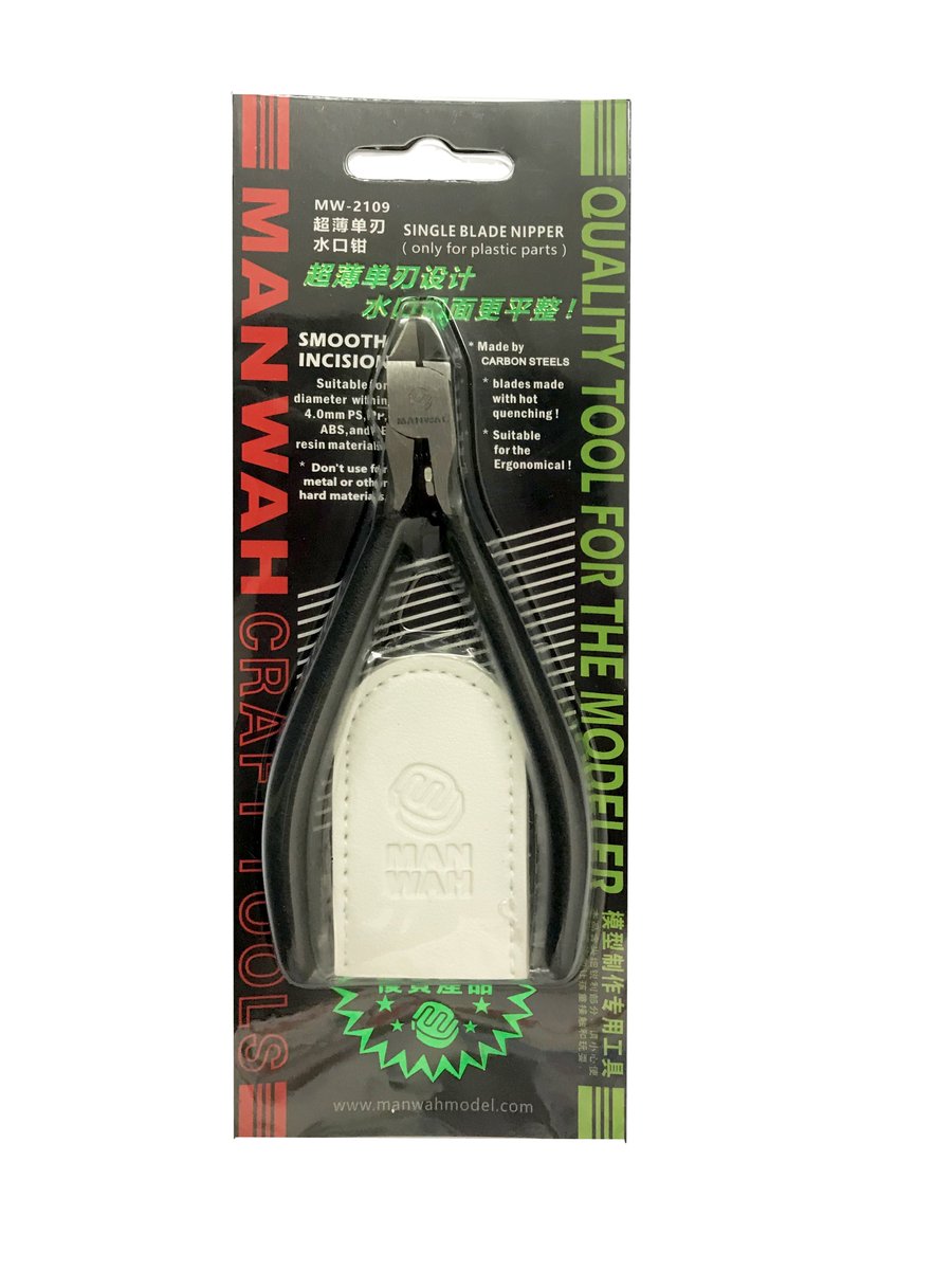 ManwahModel's tweet photo. 【文华模型】MW-2109模型高达手办剪切薄刃单刃剪钳
可对4MM以下PS,PP,ABS,PE树脂等材质进行剪切。采用限位杆和调整螺丝，弹簧自动复位，并防止开口过大和用力过渡对刃口造成伤害。
【ManWah Model】MW-2109Model: High-precision hand-held thin-blade single-edge scissors. https://t.co/4kKmiH6Uhb