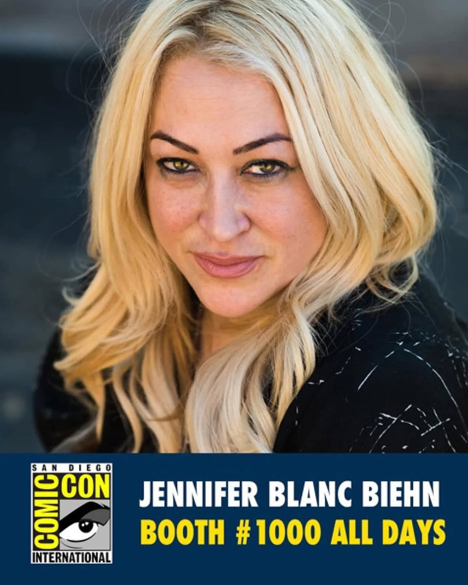 PhillyCyberGeek's tweet image. .@jenniferblancb (The Night Visitor, The Divide, The Victim, Havenhurst, She Rises, Altered Perception, Terror Eyes, Party of Five, Dark Angel) #SDCC #SanDiego #California #ComicCon
@Comic_Con #ScienceFiction #SciFi #Horror #HorrorMovie #HorrorMovies