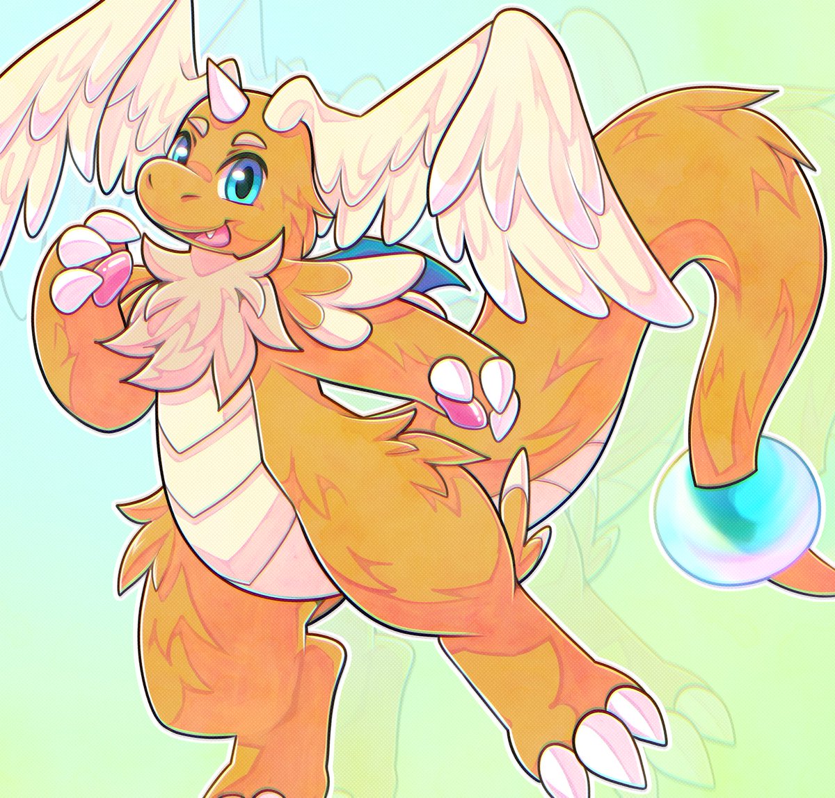 Wockykun's tweet image. My contribution
Yes they fluffy

#megadragonite