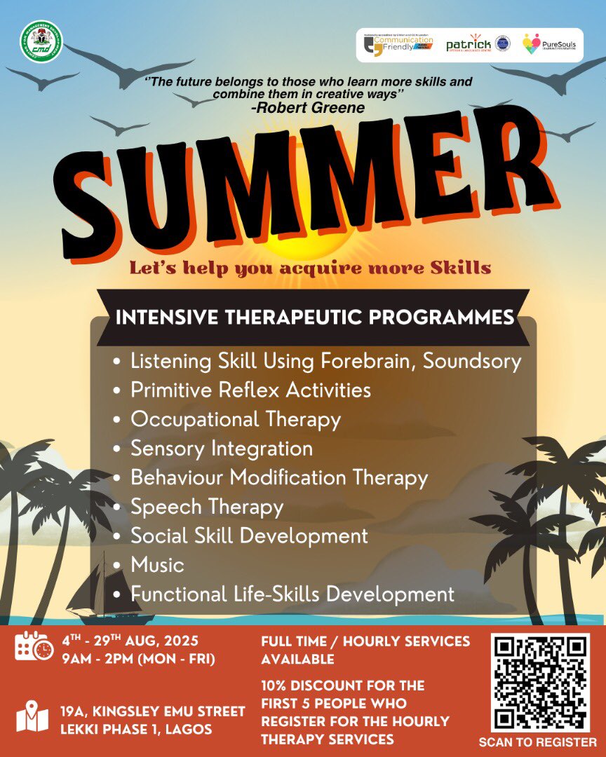 patrick_speech's tweet image. Who will be the first to take up the 10% discount for the summer class? 

pslcautism-ng.org/summer-2025/

#summerclass #autismschool #autism #specialneeds