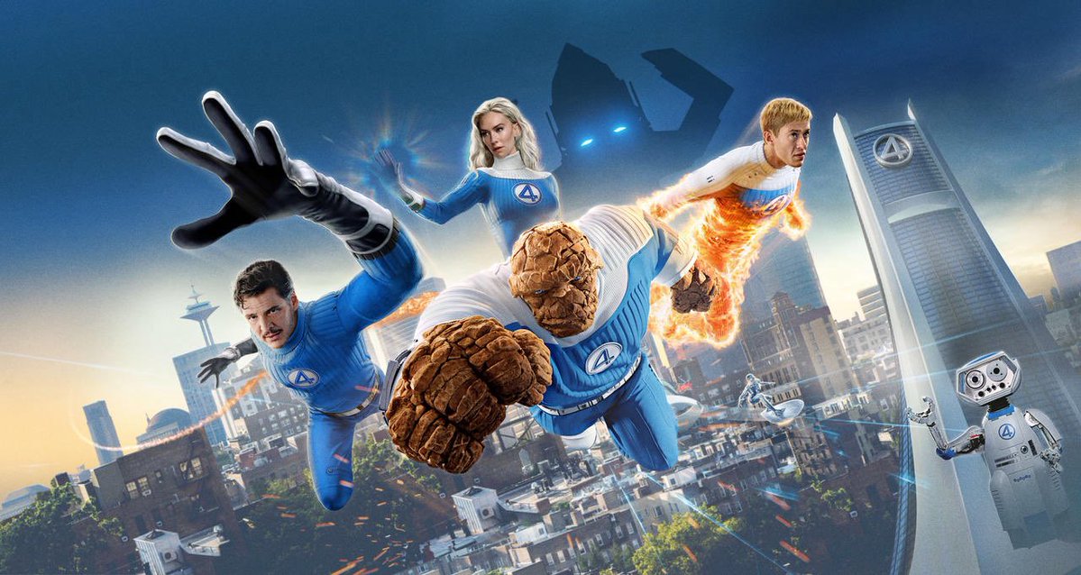 canadas_alvaro's tweet image. #FantasticFour es la película mejor lograda de la familia de Marvel, una representación perfecta del alma de estos personajes, encarnada por un elenco con mucho corazón. La historia recae en la fórmula de Marvel, pero no pierde el entretenimiento ni la sorpresa. Es un relato…