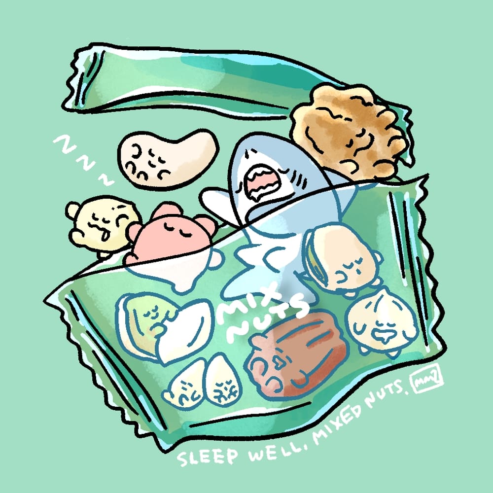 namelessmm2's tweet image. 昨日は #ナッツの日 今日は #カシスの日 〜🐿🥜🫐