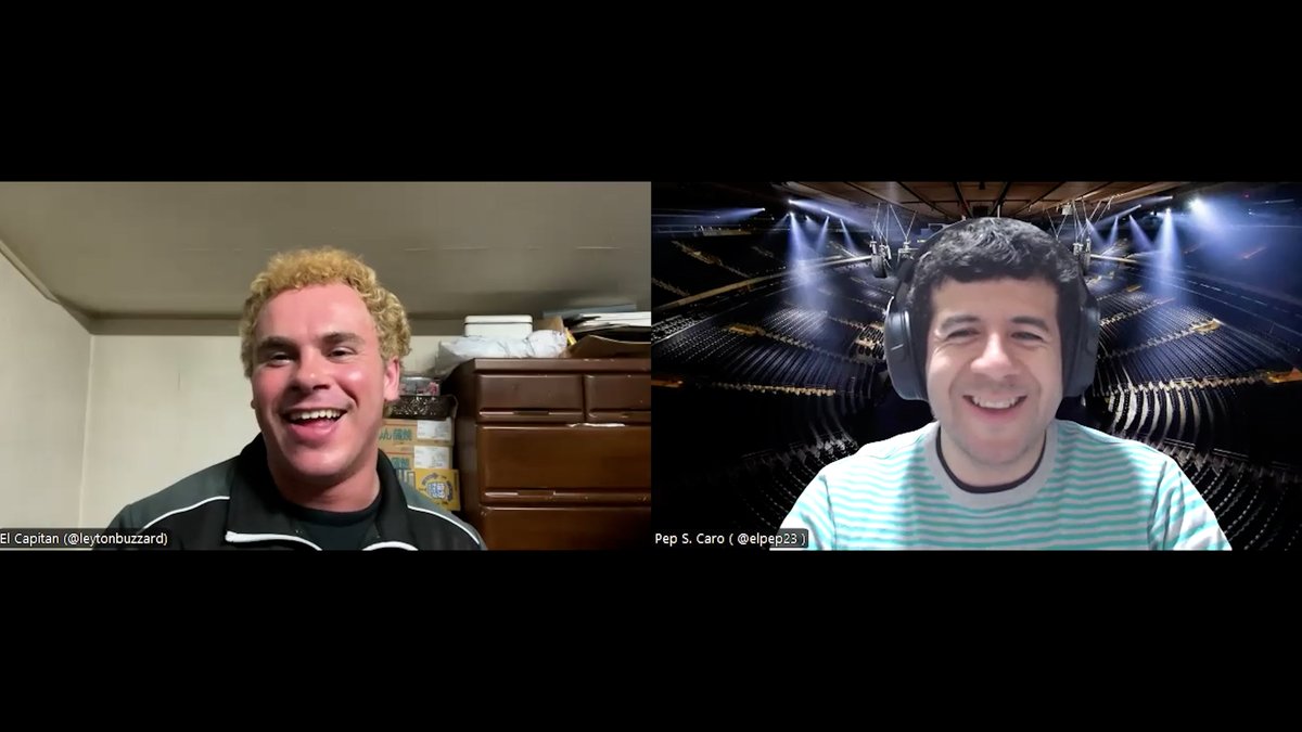 Pep S. Caro ペップ・S・カロ (@elpep23) on Twitter photo Coming tomorrow!
Pep Talk? Pep Talks! EP88: Leyton Buzzard 🇬🇧🫡
Very long chat with "El Capitan" <a href="/LeytonBuzzard/">“El Capitan” Leyton Buzzard | レイトン・バザード</a> while he's on tour with <a href="/BJWOfficial/">大日本プロレス BJW Official</a> 🇯🇵!
Subscribe to my channel: youtube.com/@ElPep23
#BJW <a href="/BjwEnglish/">Big Japan Pro Wrestling (English Ver.)</a> #レイトン・バザード #PTPT #プロレス #Interview #Vlog Coming tomorrow!
Pep Talk? Pep Talks! EP88: Leyton Buzzard 🇬🇧🫡
Very long chat with "El Capitan" <a href="/LeytonBuzzard/">“El Capitan” Leyton Buzzard | レイトン・バザード</a> while he's on tour with <a href="/BJWOfficial/">大日本プロレス BJW Official</a> 🇯🇵!
Subscribe to my channel: youtube.com/@ElPep23
#BJW <a href="/BjwEnglish/">Big Japan Pro Wrestling (English Ver.)</a> #レイトン・バザード #PTPT #プロレス #Interview #Vlog