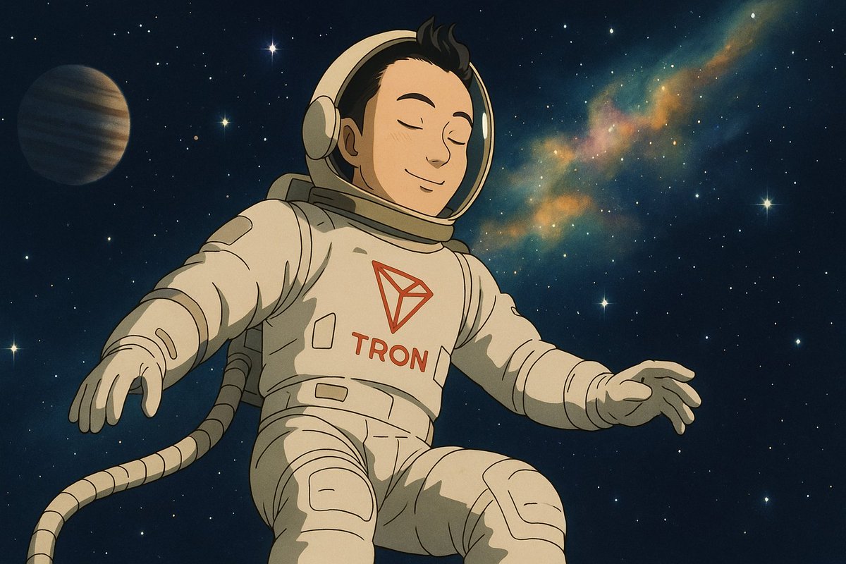 🚀 جاستن صن في طريقه إلى الفضاء!

📢 انضم الآن إلى مسابقتنا الفضائية واربح من الجوائز المذهلة! 💰 
🏆 المركز الأول: 300 #TRX
🥈 المركز الثاني: 200 #TRX
🎖 6 فائزين مميزين: 100 #TRX لكل منهم

👀 تفاصيل التحدي الإبداعي:
🎨 صمم صورة مميزة بعنوان "#TRON في الفضاء"
🌟 أضف أمنية أو