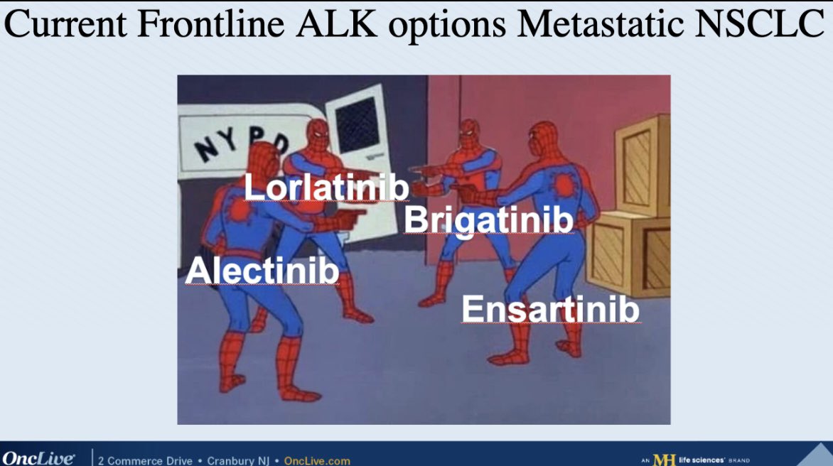 matt_cw_lee's tweet image. Great talks last week at OncLive State of the Science Summit: Lung Cancer hosted by @JyotiMalhotraMD in ☀️Pasadena with talks by @HatimHusainMD on BRAF/KRAS and @nievamd on ADCs snd Dr Antrim on EGFR and my presentation on updates on ALK+ field