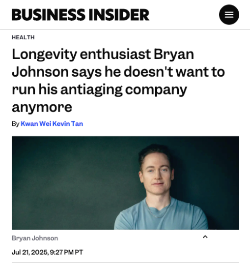 Blueprint has been a pain in my ass. 

It's kept me from not focusing on the single thing I’m consumed with: how does the human race survive the rise of super intelligence. 

Every minute spent dealing with problems like ‘why a supplier shipped us something out-of-spec’ (now