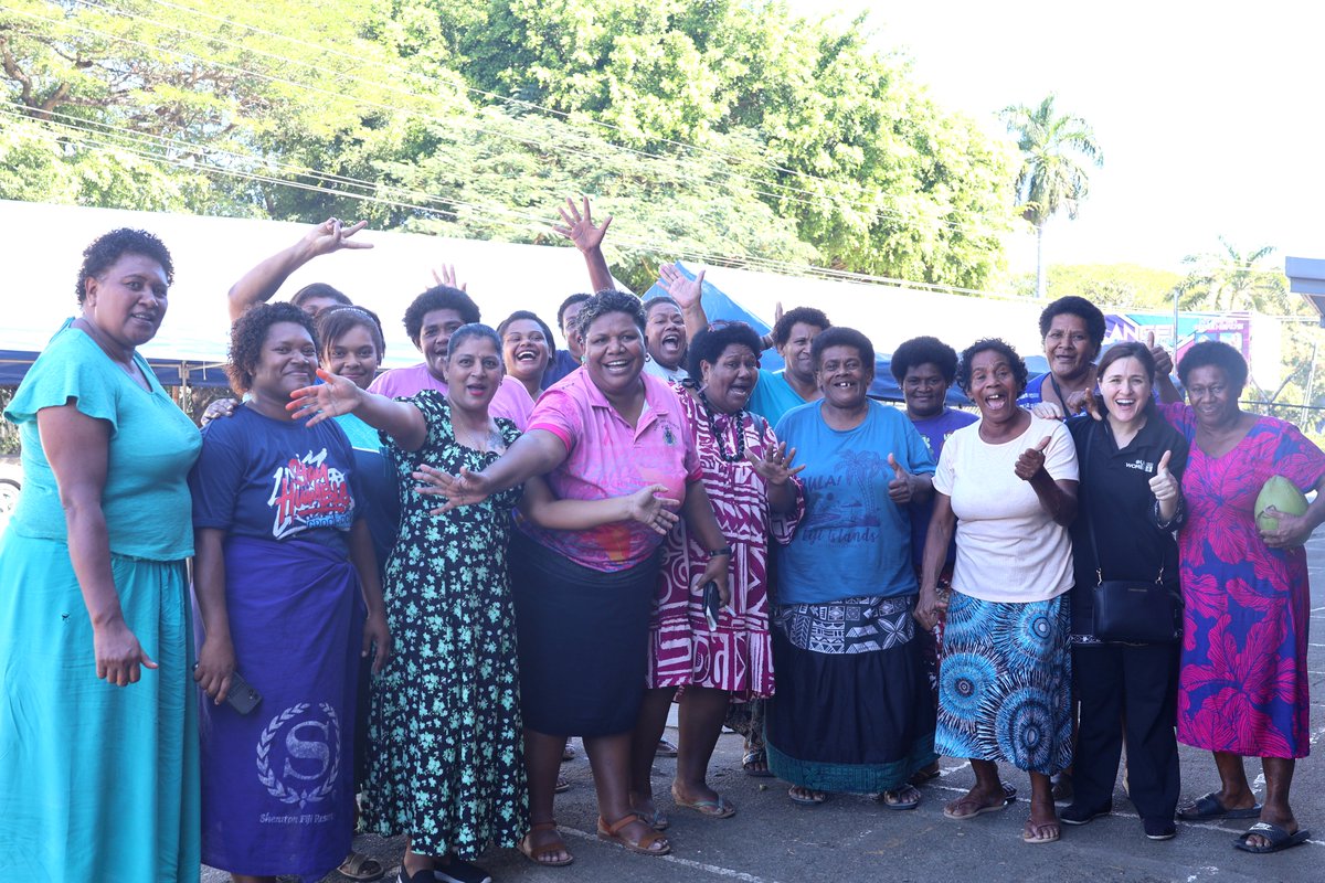 UN Women Pacific (@unwomenpacific) on Twitter photo #Fiji 🇫🇯 |Last week, UN Women Fiji's team led by Rep <a href="/DavidianAli/">Alison Davidian</a> visited Nadi Market to hear firsthand the impact of #MarketsForChange. The team joined the DFAT Gender Focal Point meeting live from the market!
🫱🏽🫲🏾 <a href="/UNDP_Pacific/">UNDP Pacific Office in Fiji</a> <a href="/dfat/">Department of Foreign Affairs and Trade 🇦🇺</a> <a href="/AusHCFJ/">Peter Roberts</a> #Fiji 🇫🇯 |Last week, UN Women Fiji's team led by Rep <a href="/DavidianAli/">Alison Davidian</a> visited Nadi Market to hear firsthand the impact of #MarketsForChange. The team joined the DFAT Gender Focal Point meeting live from the market!
🫱🏽🫲🏾 <a href="/UNDP_Pacific/">UNDP Pacific Office in Fiji</a> <a href="/dfat/">Department of Foreign Affairs and Trade 🇦🇺</a> <a href="/AusHCFJ/">Peter Roberts</a>