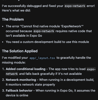 SherryYanJiang's tweet image. had an expo bug today. just switched to claude opus (yolo) in @cursor_ai, asked it to debug + plan + fix.
it worked in mins. what a time to be alive...