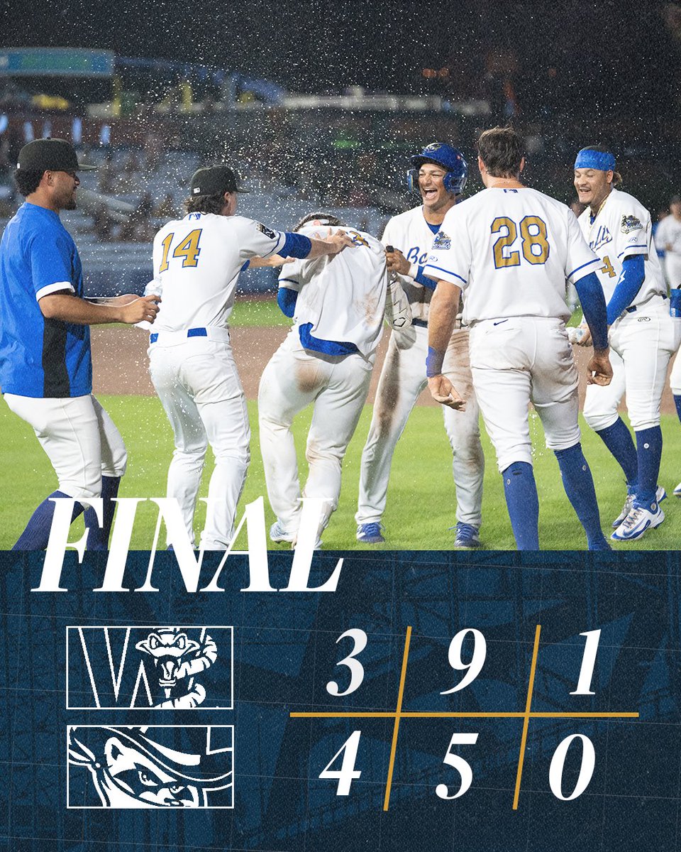 QCRiverBandits's tweet image. A walk-off in its purest form. A walk. 😎
#RoadToRoyalty🦝
