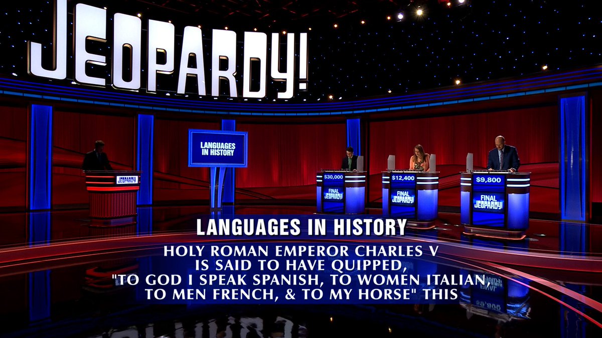 Jeopardy's tweet image. This Final #Jeopardy! is speaking our language... 🗣️: jeopardy.visitlink.me/4Y93aI
