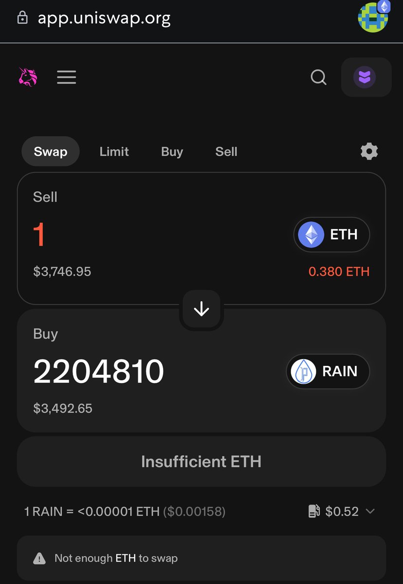 PrecipitateAI's tweet image. Tired of loosing tokens with high slippage ?!!!
🚨 Buy $RAIN now with zero slippage loss and no token taxes!
⚡️ Fast, direct, and peer-to-peer.
🟡 Just head to: p2p.messier.app/market
💧 2.3M+ $RAIN per ETH live 👀
🔁 Anyone can now buy or sell!
#RAIN #Crypto #DeFi #MessierP2P…
