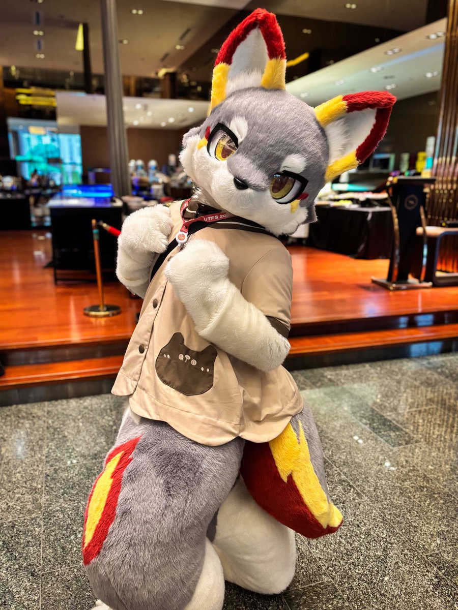 かわっ！！
📷：白夜

#FursuitEveryday 
#UTFG2025