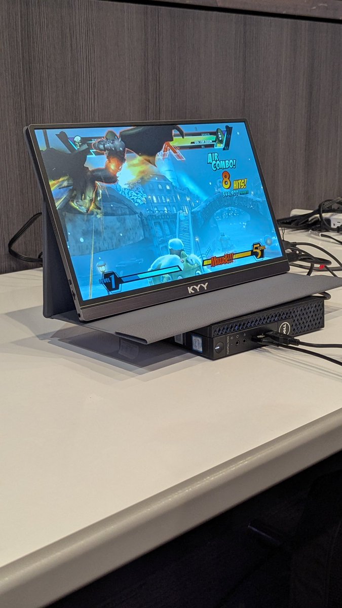 Free_FGC's tweet photo. @MarvelModded @MVCI_Beyond And Nen Impact all at the Dave &amp; Busters local. All running 60fps, on Dell Optiplex Computers. $150 for the smaller ones (after some upgraded RAM) $350 for the larger one ($400 after I get some extra RAM for it) all running Win10, through Steam. https://t.co/ysKtHekUTD