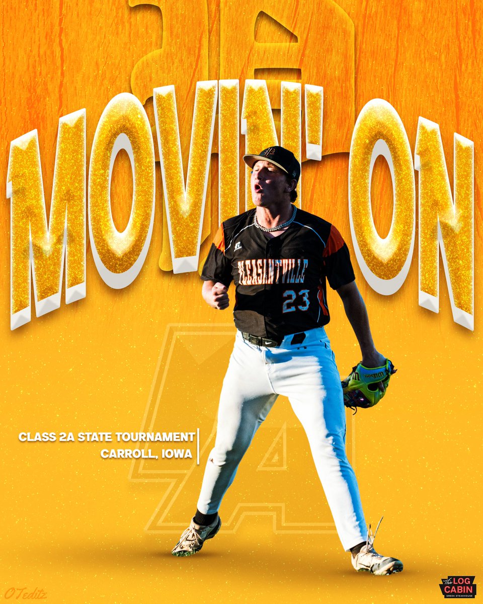 iabaseball1's tweet image. TROJAN POWER 💪
Pleasantville gets a great start from Kennedy and a big blast from Phillips to lift themselves into Thursday’s semis 🔥
Powered by Log Cabin Steakhouse 🥩
#IAbaseball X #iahsbsb