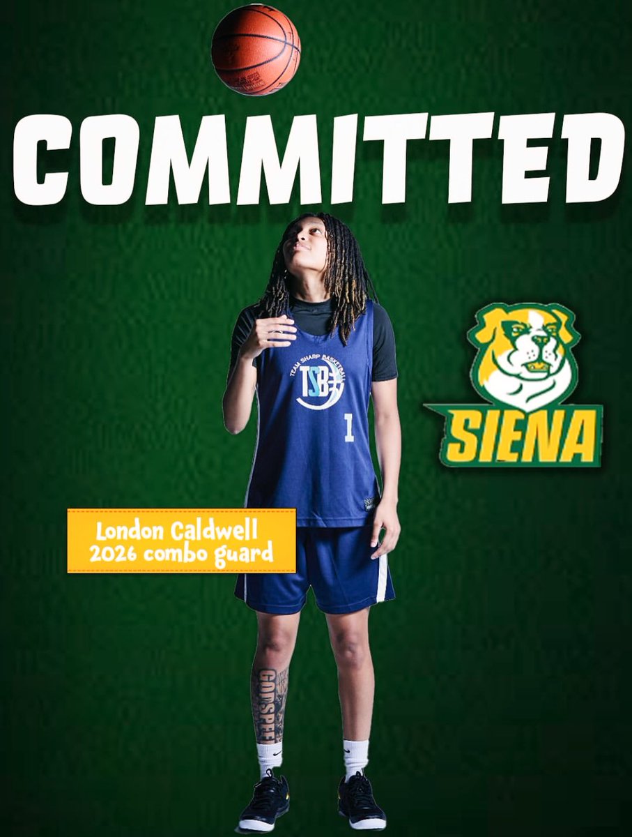 London Caldwell (5’7” Guard | Class of 2026) has committed to Siena.