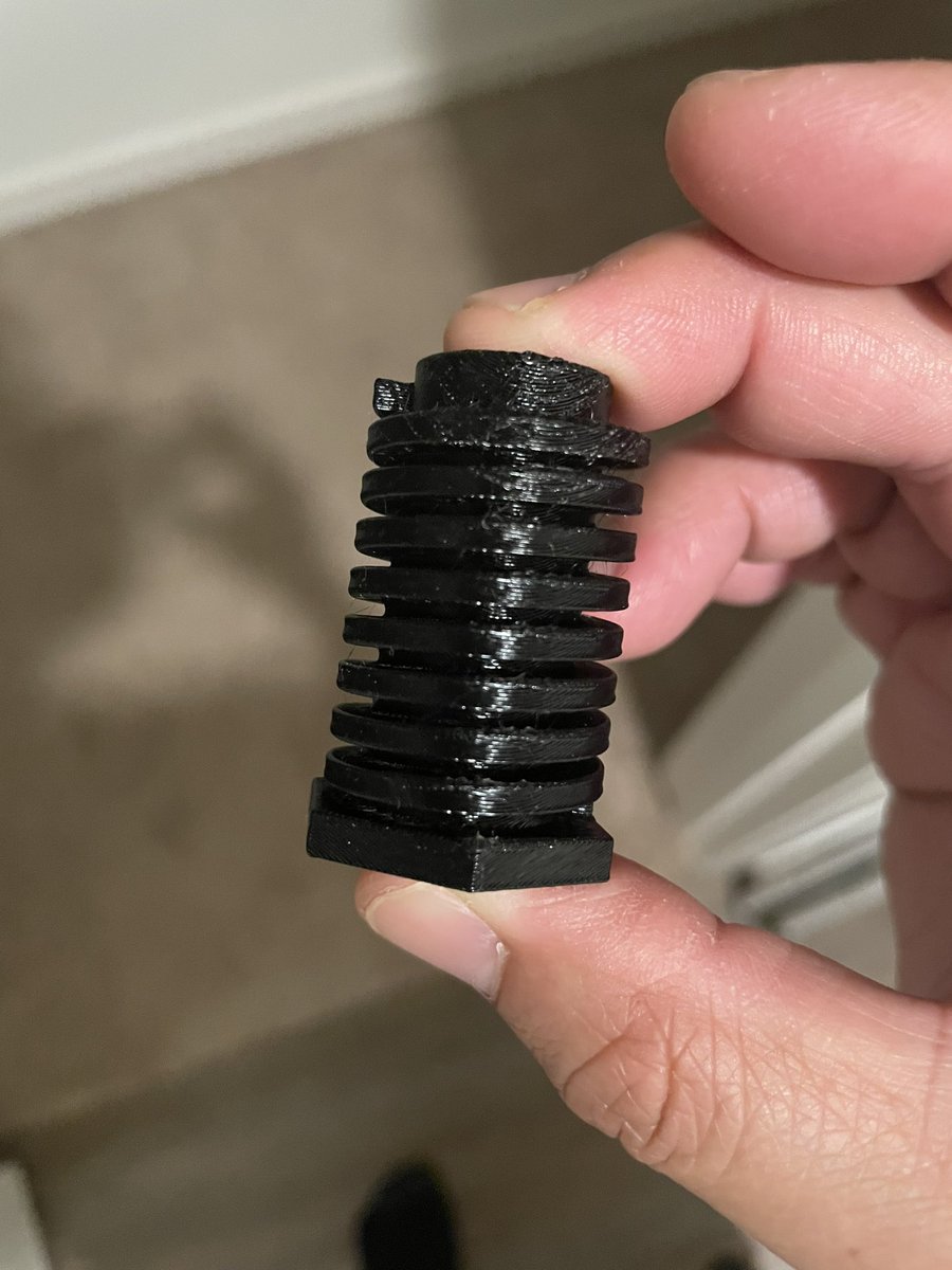 Davidsno's tweet image. An hour later, I have a replacement for a broken dryer foot.
The honey-do list gets smaller and my junk drawer has 3 less pieces