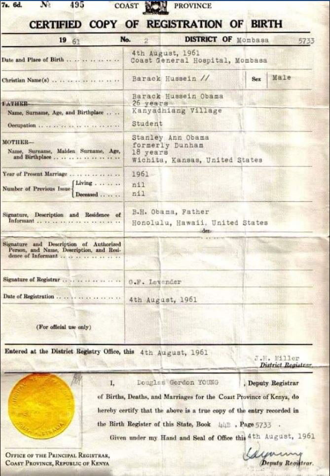 ChookChook38319's tweet image. Now I'm confused.
How many birth certificates are there of @BarackObama.
@ObamaMalik Can you help me with this?